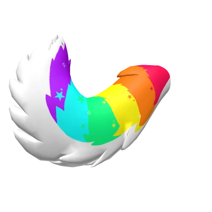 Fluffy Rainbow Sparkledog Tail