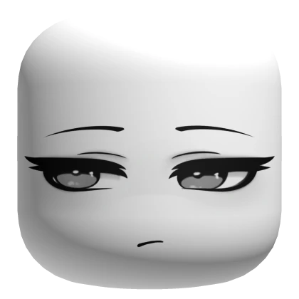 Slightly Offended Cute Monochrome Face