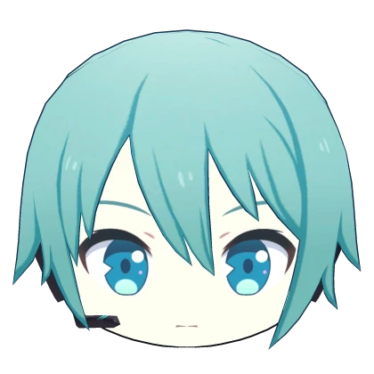 Chibi Miku Head