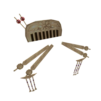 𝐒𝐄𝐓 🌸 Traditional Japanese Hairpin Kanzashi