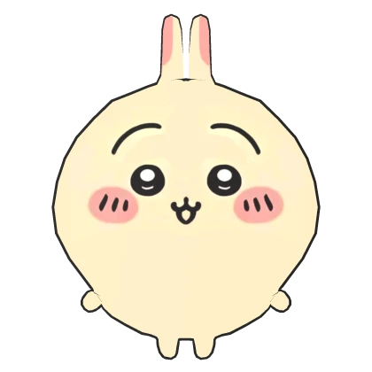 HUGE Usagi Back Plushie (CHIIKAWA) 