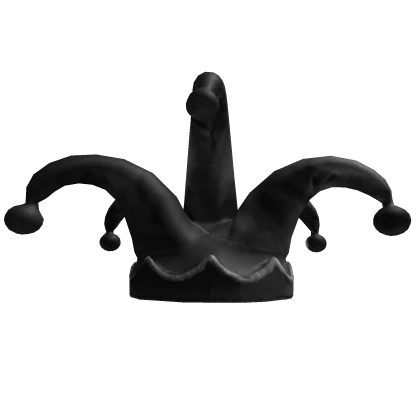 Black Jester Hat