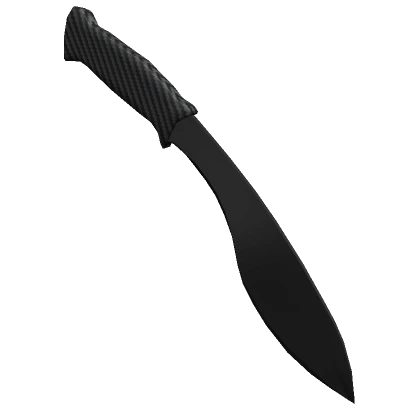 Black Metal Kukri Machete (1.0)