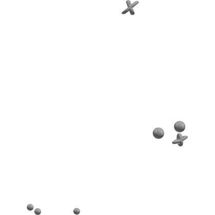 ^҂ _ ⩌^ nyamcore piercing set : silver 