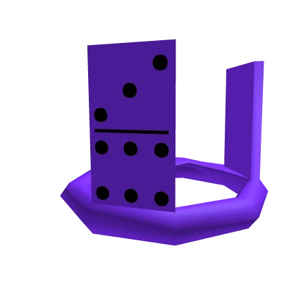 Purple Domino Crown