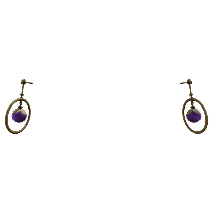 Amethyst Pearl Earring