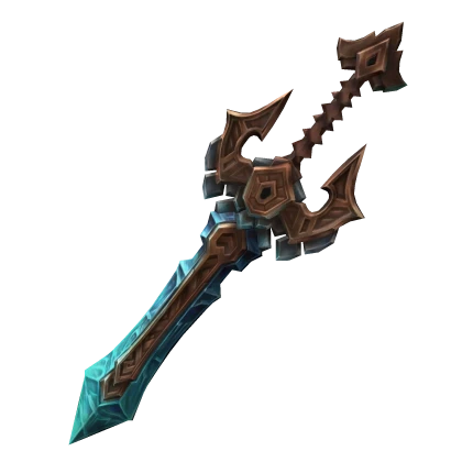 (code: aquasword) Aqua Sword With Copper Hilt