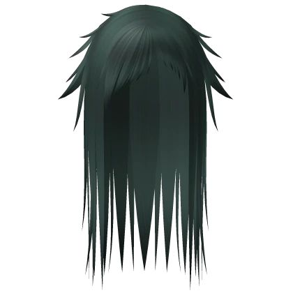 green spiked vkei hair (˶°ㅁ°)!!  -saya inspired