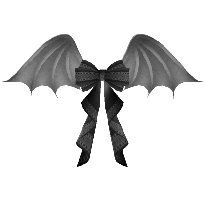 Lace Gargoyle Wings Black