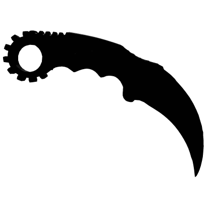 Mechanical Karambit Black