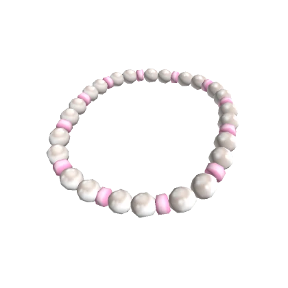 3.0 - Pearls and Pink Beaded Necklace