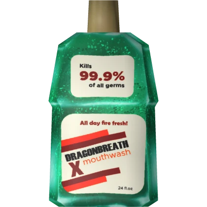 Dragonbreath Mouthwash (RIGHT HOLDABLE R6)