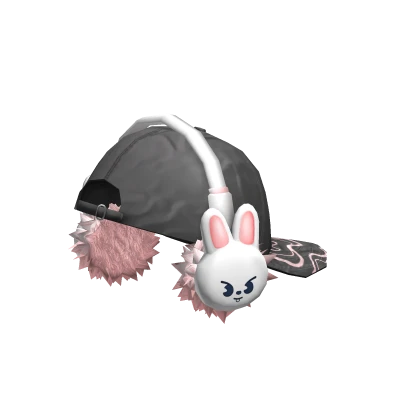 Stray Kids Leebit Hat and Headphones