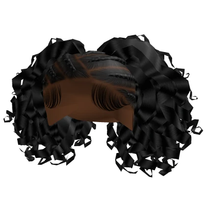 Braids With Curls [Black]