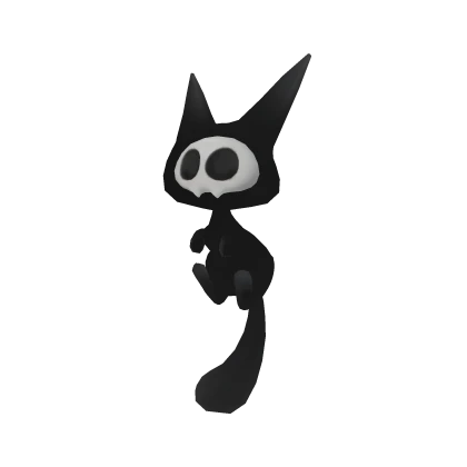 Ghost Cat Friend (Black)