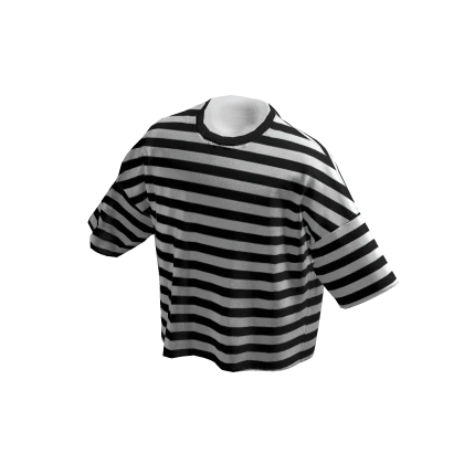 Striped White T-Shirt