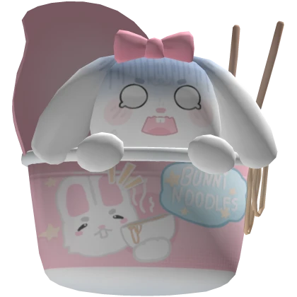 ♡ cute bunny ramen noodles