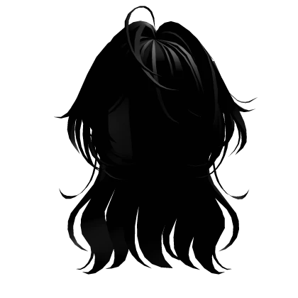Black Anime Girl Hair