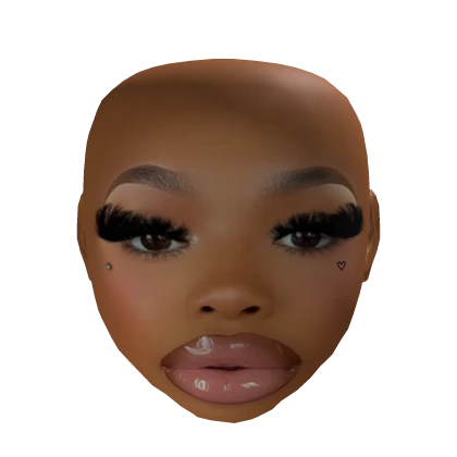[TS] Henny baddie makeup mesh head