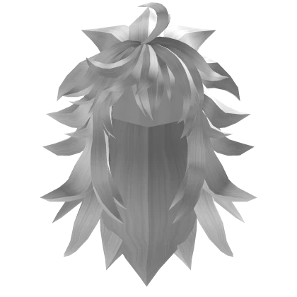Dragon Messy Hair - White