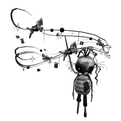 Circus Horses Front With Toy Black