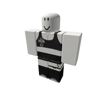 cute shorts and socks chrome hearts emo y2k grunge