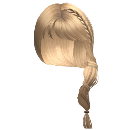 ⚔️ Astrid's Blonde Dragon Loose Side Viking Braid