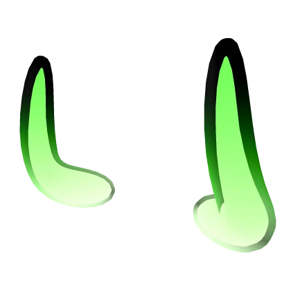 Glowing Infernal Radioactive Beast Horns