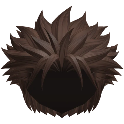 Brown Messy Dragon Hunter Hair