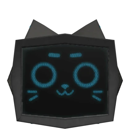 Blue Neko Cyber Head