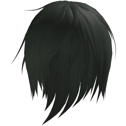 dark green windy emo vkei hair