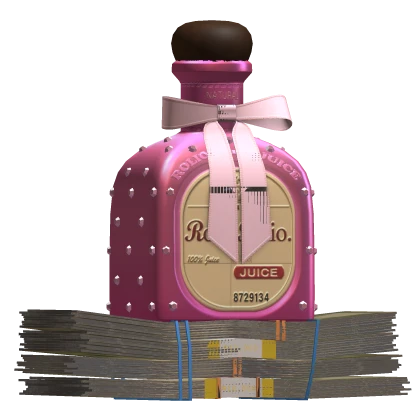 ♡ Pink Don Bloxio Juice W/ Money Stack