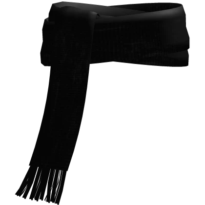 emo black winter scarf 3.0