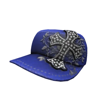 Y2K Floral Cross Cap