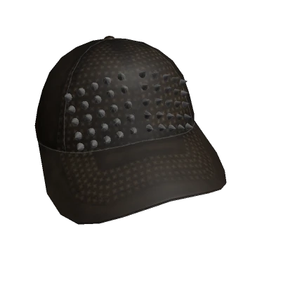 Brown Y2K Spike Hat.