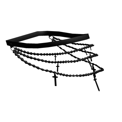 Black Shoulder Crosses 3.0