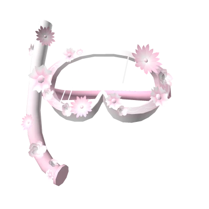 Summer floral snorkel - pink