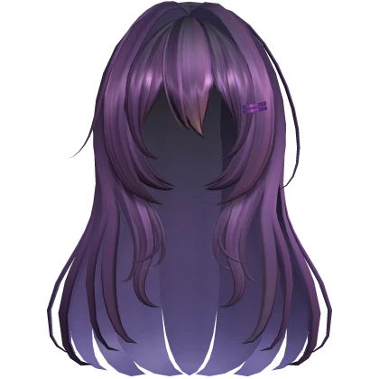 Gorgeous Layered Long Anime Hair Purple