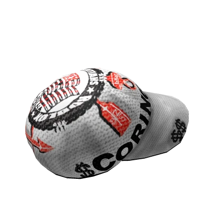 Boné de Crochê do Corinthians (cap) Mandrake