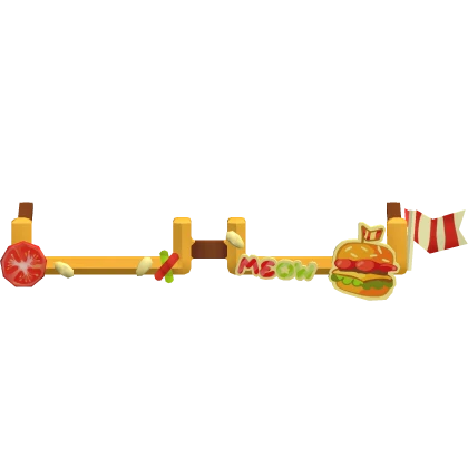 Kawaii Cute Burger Glasses