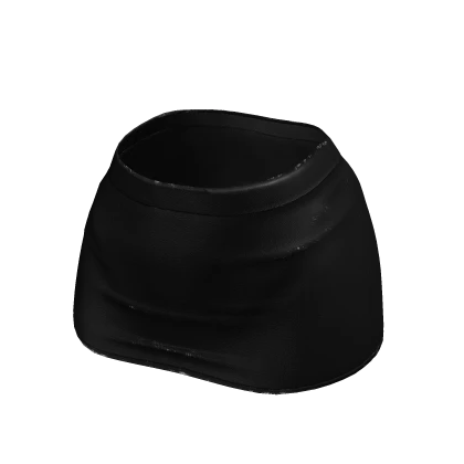 Leather Mini Skirt (Black)