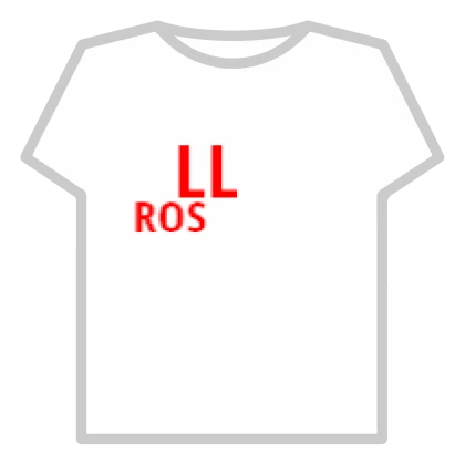 LLros Shirt Decal