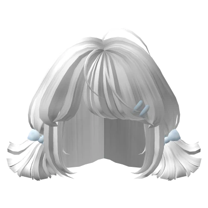 🍀Cute Layered Pigtails (Blue)