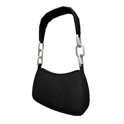 Black Trendy Shoulder Bag