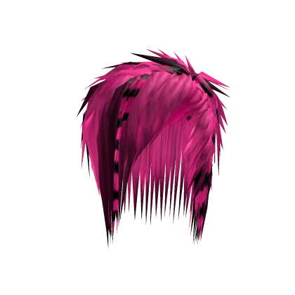 Teased Scemo Hair (Hot Pink)