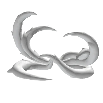 Fluffy White Six Kitsune Tails 