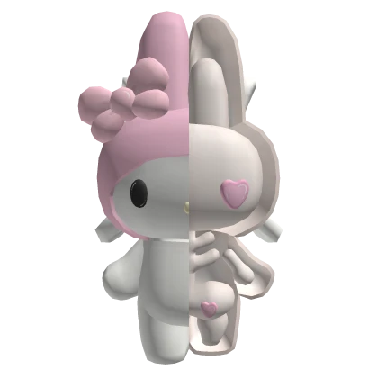 ♡ kawaii skeleton bunny backpack (3.0)