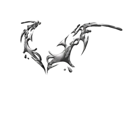 Grunge Silver Chrome Collar