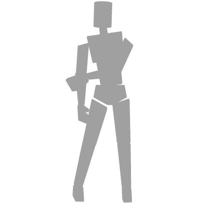 ⸸꒱ cute shy stand idle pose