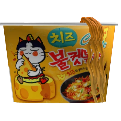 Korean Buldak Yellow Ramen Waist